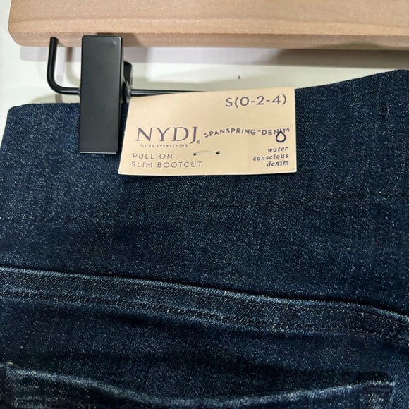 NYDJ Spanspring Pull-On Slim Bootcut Jeans-Kenzie Women's Size Small NEW - Picture 10 of 14
